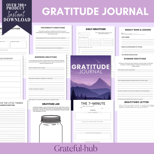 All-In-One Gratitude Planner : Free Today